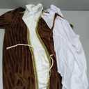 fun shack Boys Shepherd Costume for Kids, Joseph Costume for Boys, Shepherd Boy Outfit, Nativity Dress-Up (Large, Brown)
