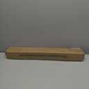 CUSTOM CUT | Up to 36" | HEAVY DUTY Satin Brass Towel Rod | 32mm Dia. | w/Matching End Brackets