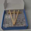 Changeable Felt Letter Board with Letters, Pre Cut & Sorted 725 Letters, First Day of School Board, 10x10 Inch Message Board, Classroom Decor Farmhouse Wall Decor Sign Board (Black)