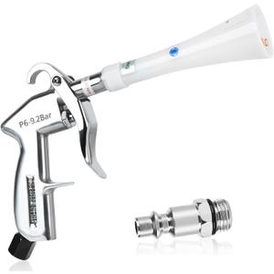 Car Cleaning Gun Detailing Dry Air Blow Gun, High Pressure Car Interior Cleaning Tool, Car Dryer Air Blower for Car Surfaces Quickly Blasts Dust, Works with Air Compressor