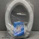 Carex Toilet Seat Riser, Elongated Raised Toilet Seat Adds 3.5 inches to Toilet Height, for Assistance Bending or Sitting, 300 Pound Weight Capacity Toilet Riser