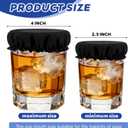 12 Pack Reusable Cup Covers for Alcohol Protection,Washable Elastic Drink Protector for Women,Party & Nightclub Safety Essentials