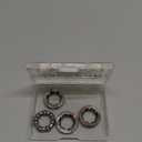 Bicycle Bearing 3/16" x 7 Bike Wheel Bearings Retainer, Replacement Bike Parts 4Pcs Repair Accessories for Bike Front Rear Axle