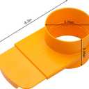 Dust Collection Fittings 4 Inch Blast Gate 70295 Dust Collection Fittings compatible for Dust Hoses and Flanges(4 Pack)