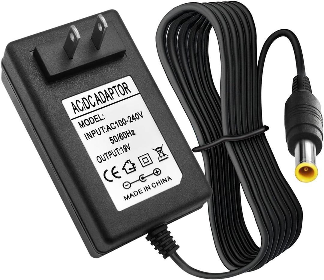 19V 1.3A 2.1A Power Adapter for LG Monitor Power Cord 19V DC Power Supply Charging for LG 32" 27" 24" 23" 22" 20" 19" LCD LED HD TV Monitor Replacement Power Cord Cable