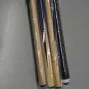 HMQQ Pool Cue Sticks 48" Billiard Cues with 13mm Leather Tip 17oz/18oz Standard or 20oz Heavy Set of 2 or 4 Durable 2-Piece Pool Sticks for Beginners, Adults, Home & Bar