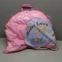 Baby Sleep Net, Baby Cot Crib Nets Cover Folding Crib Netting Baby Bedding Portable Breathable Baby Bed Crib Netting Net for Children Supplies Travel Bed () (Pink)