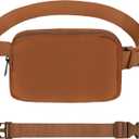 VOROLO Fanny Pack For Women And Men Crossbody Bag Belt Bag with Adjustable Strap Graduation Gifts Brown