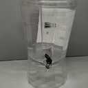 CreativeWare CreativWare 3-Gallon Mosaic Beverage Dispenser, Clear