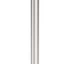 Toilet Paper Holder Stand, Brushed Nickel Toilet Paper Holder Free Standing, Post Pivoting Design & Stable Weighted Base SUS304 Stainless Steel for Bathroom(Mega Roll)