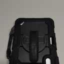 SEYMAC stock Case for iPad mini 7 (A17 Pro) 2024/ Mini 6 8.3'' with Screen Protector Pencil Holder [360 Rotating Hand Strap] &Stand, Drop-Proof Case for iPad mini 7th/6th Generation 8.3", Black