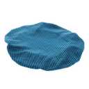 EXQUIMEUBLE 1Pc Stretchable Chair Cover for Stool Protector for Home Use Furniture Cover Suitable for Dining Room and Outdoor Spaces, Blue, 11.81"D x 11.81"W x 1.97"H