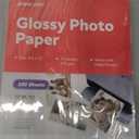 Glossy Photo Paper For Printer 8.5 x 11" - (100 Sheets) - Works with Inkjet Printer, Easy to Use, Premium Picture Paper