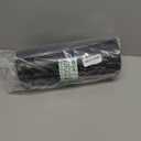 iDesign Freestanding Bathroom Toilet Paper Storage Holder with Lid for 3 Extra Rolls, Matte Black (Pack of 1)