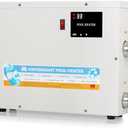 Mxmoonant SPA Heater, 18KW 220V Swimming Pool Heaters Hot Tub Water Thermostat with Touchscreeen for Above Ground Inground Pool, Spa, Bathtub