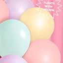 xo, Fetti Pastel Birthday Balloon Set - 24 pk, 12" | Bachelorette Party Decorations, Garden Bridal Shower, Birthday Party, Pastel Baby Shower, Engagement