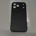 JETech Slim Case for iPhone 17 Pro Max 6.9-Inch, Ultra-Thin Lightweight Minimalist Phone Cover with Camera Lens Protection, Matte Anti-Fingerprint Finish (Black)