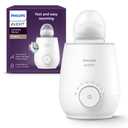 Philips Avent Premium Fast Bottle Warmer, with Smart Temperature Control, Water Bath Technology, Automatic Shut-Off, Model SCF358