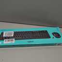 Logitech MK270 Wireless Keyboard and Mouse Combo for Windows, 2.4 GHz Wireless, Compact Mouse, 8 Multimedia and Shortcut Keys, 2-Year Battery Life, for PC, Laptop - Black