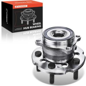 A-Premium Rear Wheel Bearing and Hub Assembly with 5-Lug Compatible with Honda Pilot 2009-2015 (AWD Only) & Acura MDX 2007-2013, ZDX 2010-2013