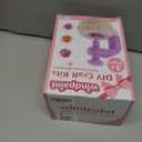 windpaint Fabric Flower Bouquets Toys, Christmas Gifts DIY Craft Kits Toys for Kids, Arts & Crafts for Girls 3 4 5 6 7 8 9 10 Years Old Toddler, Educational Learning Preschool Birthday Gifts(Purple)