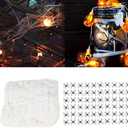 Halloween Spider Web Decorations, 800 Square Feet Elastic Spider Web with 60 Fake Spider, Halloween Spider Web Decor for Indoors and Outdoors