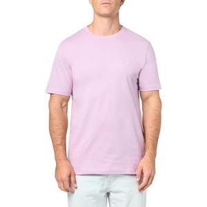 BOSS Men's Tonal Woven Patch Logo Jersey T-Shirt L BOSS Men's Tonal Woven Patch Logo Jersey T-Shirt L
