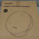 Vyzzle Robot Vacuum, 5000Pa Robot Vacuum and Mop, Smart Navigation, Ultra Slim Robot Vacuum Cleaner Self-Charging, Wi-Fi/App/Alexa Control, Ideal for Pet Hair, Hard Floor, Carpet (White)