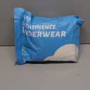 Carer Mens Incontinence Underwear Washable 3 Pack Cotton Reusable Incontinence Boxers Briefs for Men Built in Cotton Pad for Bladder Leakage 150ML, Large