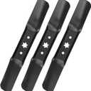 Ransoto ZT1 50 Blades 942-05052A Medium Lift 50 Inch Deck Lawn Mower Compatible with MTD Craftsman G8200, G8300, Cub Cadet RZT XT1 XT2 ZT2, Troy-Bilt Super Bronco Mustang Replaces 742-05052A