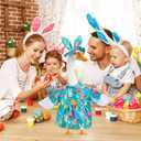Easter Bunny Themed Cute Pattern Goose Outfit 23in High for Cement Plastic Outdoor Statue Garden Goose Costume