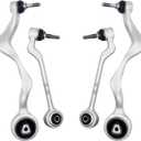 4pcs Front Lower Control Arm Suspension Kit with Ball Joint & Bushing Replacement for 2006-2013 BMW 128i 135i 323i 325i 330i 328i 335i 335d 335is X1 (2WD Only)
