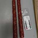 Maple Leaf Fameless Taper Candles with Remote Timer, Carved Red Maple Leaf LED Taper Candles for Home Party Thanksgiving Autumn Harvest Decor, 11" Set of 2