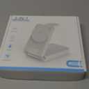 3 in 1 Charging Station, 25W Foldable Magnetic Fast Wireless Charger Stand for Apple Multiple Devices, Travel Charger for iPhone 17 16 15 14 13 12 Series Watch AirPods 4/3/2/Pro