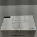 ZUMIMALL 5MP 5G WiFi Security Camera 2-Pack Black, 24/7 Recording, 360 PTZ Auto Tracking, Support SD Storage, Color Night Vision, AI Detection, 2-Way Talk, Compatible with Alexa & Cloud Edge