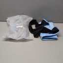 KingPavonini XXL Knee Ice Pack Wrap Around Entire Knee After Surgery, Large Reusable Gel Ice Pack for Injuries, Pain Relief, Swelling, Sports Injuries, 2 Pack (Sky-Blue)