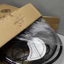 20 Inch High Velocity Pedestal Fan, Heavy Duty Industrial Standing Fan with 3-Speed & Adjustable Height (47.1"-55.1"), Metal Fan for Bedroom, Patio, Workshop & Indoor Air Circulation