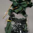 24 Pcs Velvet Bows Christmas Tree Ornaments Vintage Velvet Ribbon Bows for Tree Garland Wreath Indoor Xmas Decorations(5 x 7 Inch, Width of 1",Dark Green)