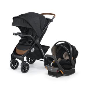 Chicco Bravo Primo Trio Travel System, Bravo Primo Quick-Fold Stroller with Chicco KeyFit 35 Zip Extended-Use Infant Car Seat, Car Seat and Stroller Combo | Springhill/Black Chicco Bravo Primo Trio Travel System, Bravo Primo Quick-Fold Stroller with Chicco KeyFit 35 Zip Extended-Use Infant Car Seat, Car Seat and Stroller Combo | Springhill/Black