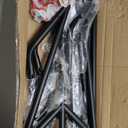 EAGMAK Heavy Duty Clothes Rack Load 420 LBS, 47.2" Long Rolling Garment Rack with Lockable Wheels, Standing Metal Clothing Hanger, Portable Wardrobe Sturdy Coat Organizer for Hanging Clothes (Black)