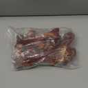 Dog Toys for Aggressive Chewers - 3 Pack Bacon Flavored Indestructible Dog Toy, Big Tough Chew Bone for Medium Large Breed 25-80lbs to Keep Them Busy, Happy Dog Gift (Brown)