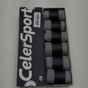 CS CELERSPORT 6 Pairs Women's Running Ankle Socks Athletic Sport Socks Cushioned S