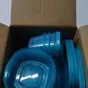 Rubbermaid Easy Find Lids System, Containers and Lids, Limited Edition Color, 18 Pieces (9 containers and 9 lids)'