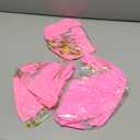 POPLAY 16 Inch Inflatable Beach Balls, 3 Pack Glitter Beach Balls Pool Toys with Confetti Sparkling Balls for Kids Toddlers Adults Summer Pool Party Favors (Pink)