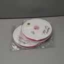 2 x Humphrey's Craft 1 Inch Wide Pink Crushed Velvet Ribbons Spool - 25 Yards, Perfect for Sewing, Gift Wrapping, Jewelry Making, Wedding and All Crafting Projects.