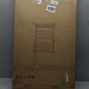 Tower Warmer Rack, 6 Bars Stainless Steel Wall Mounted Electric Heated Towel Rack for Bathroom, Built-in Timer, Hard-Wired & Plug in, Glossy Black (White)