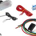 Mishimoto MMFAN-CNTL-UPROBE Adjustable Radiator Fan Controller Kit, Includes Probe Temperature Sensor, Black