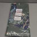 BALAPET Portable Mahjong Mat with Playing Instructions for Learning, Chinoiserie Peony Peacock Style Mahjong Mat for Table, Anti-Slip Noise Reduction Table Mat Cover for Board&Tile GamesGreen