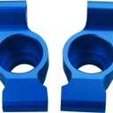 HobbyPark 8952 Carriers Aluminum Rear Stub Axle for Traxxas Wide Maxx V2 V1 Upgrades (Blue)