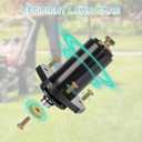 59201000 59114000 Deck Spindle Assembly, Compatible with G ravely A riens HR1544 HR1548 GR1548 GR1748 HE1752 PM160Z Pro Master Stance, Replace 59225800 59215500